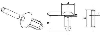 EX-0001 Rebite com Trava Avulsa PA 6.6
