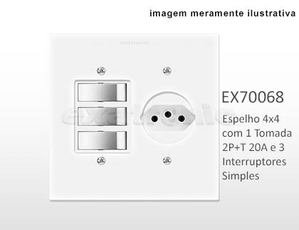 Espelho 70019 para Linha Padrão