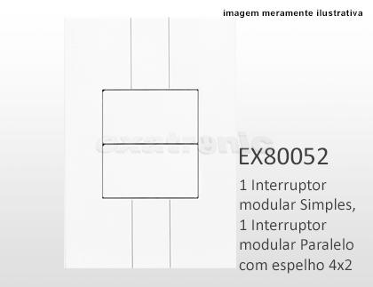 Espelho 80020 para Linha Modular