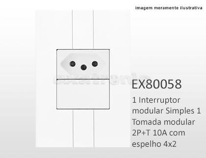 Espelho 80020 para Linha Modular