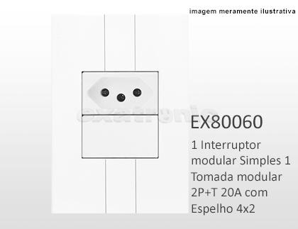 Espelho 80020 para Linha Modular