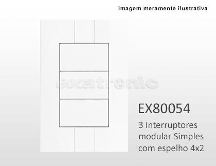 Espelho 80029 para Linha Modular