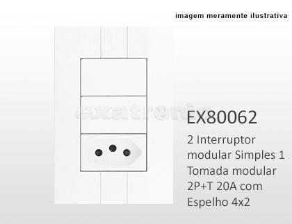 Espelho 80029 para Linha Modular