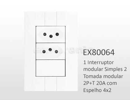 Espelho 80029 para Linha Modular