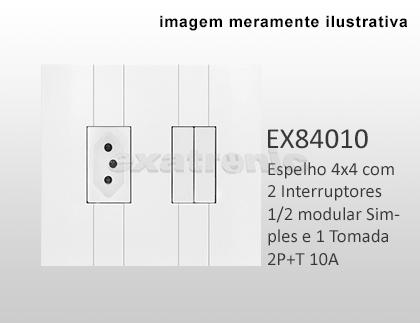 Espelho 80030 para Linha Modular