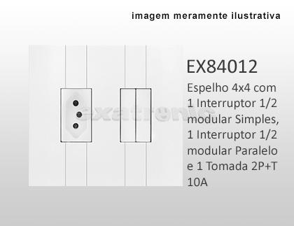 Espelho 80030 para Linha Modular