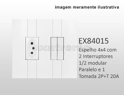 Espelho 80030 para Linha Modular