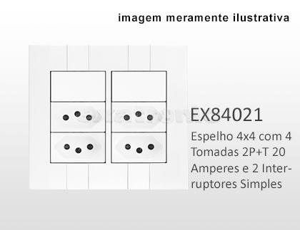 Espelho 80033 para Linha Modular