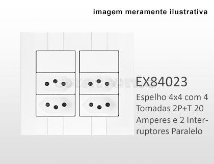 Espelho 80033 para Linha Modular