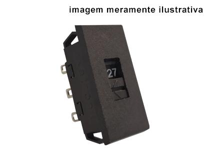 EX-1032 Chave HH com 2 polos para solda e encaixe rápido