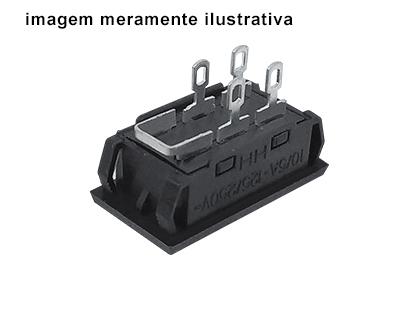 EX-1037 Chave HH com 2 polos e jumper para solda e encaixe rápido