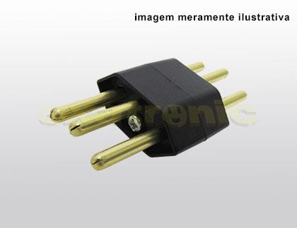EX-3063 Conector Unitário 2P+T 10A