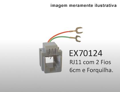 EX-80013 Suporte Modular para RJ11