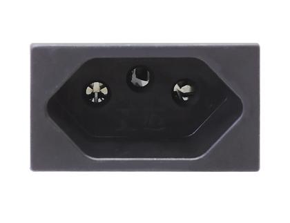 EX-1201F | EX-1201C – Tomada para Painel 10A (Faston e Comum)