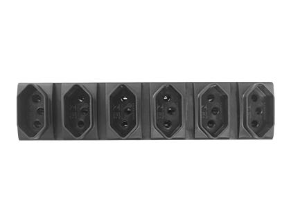 EX-1360 – Tomada Reta Sêxtupla 10A