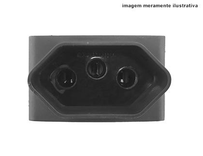 EX-1401BH – Tomada Unitária 2P+T 10A com barramento horizontal