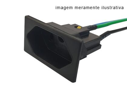 EX-2201R Tomada para painel com rabicho 20A