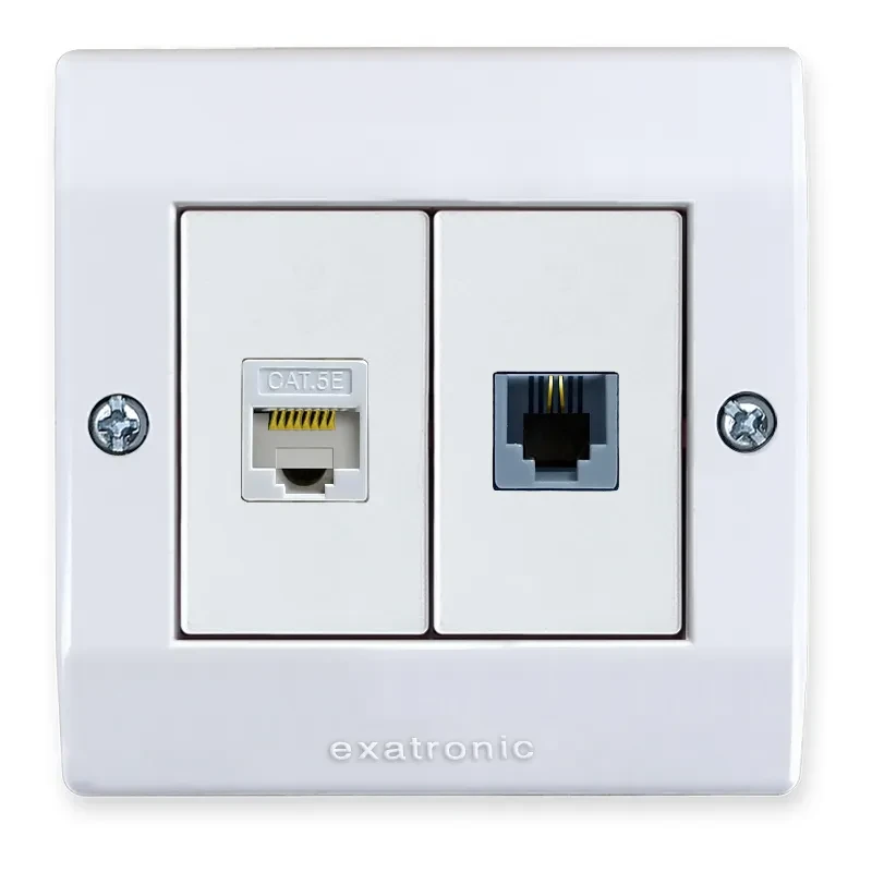 EX-333-2 Caixa de Sobrepor com RJ11 e um RJ45