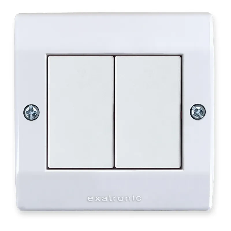 EX-338-2 Caixa de Sobrepor com 2 Interruptor Simples 10A