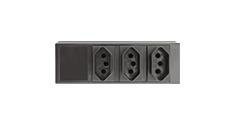EX-653 Barra Multitomadas com 3 Tomadas 10A