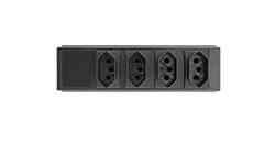 EX-654 Barra Multitomadas com 4 Tomadas 10A