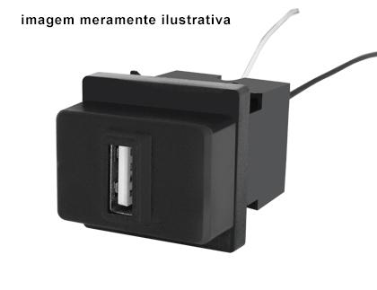 EX-7271 | EX-7272 – USB para painel com furação 27x23mm