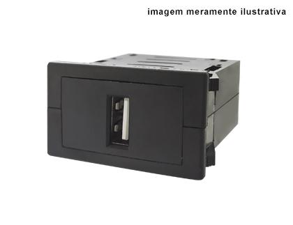 EX-7421 | EX-7422 – USB para painel com furação 42,3x22,5mm