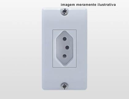 EX80085 – Kit para condulete 1 tomada modular 2P+T 10A com placa