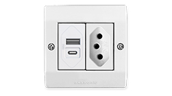 USB tipo A e C modular
