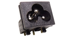 Conector IEC 60320 C6 (Inlet) classe I