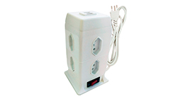 Super torre com 8 tomada e USB